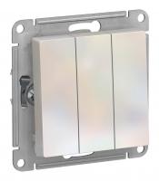 Выключатель 3-кл. Schneider Electric AtlasDesign жемчуг